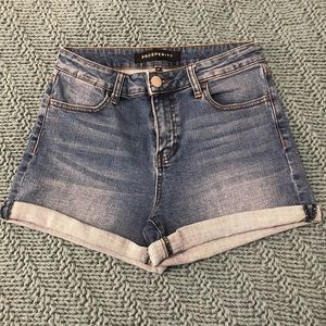 Prosperity High Rise Mom Shorts